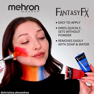 Foto 4 | Pintura Facial Y Corporal Mehron Makeup Fantasy Fx Yellow 30 Ml - Venta Internacional.