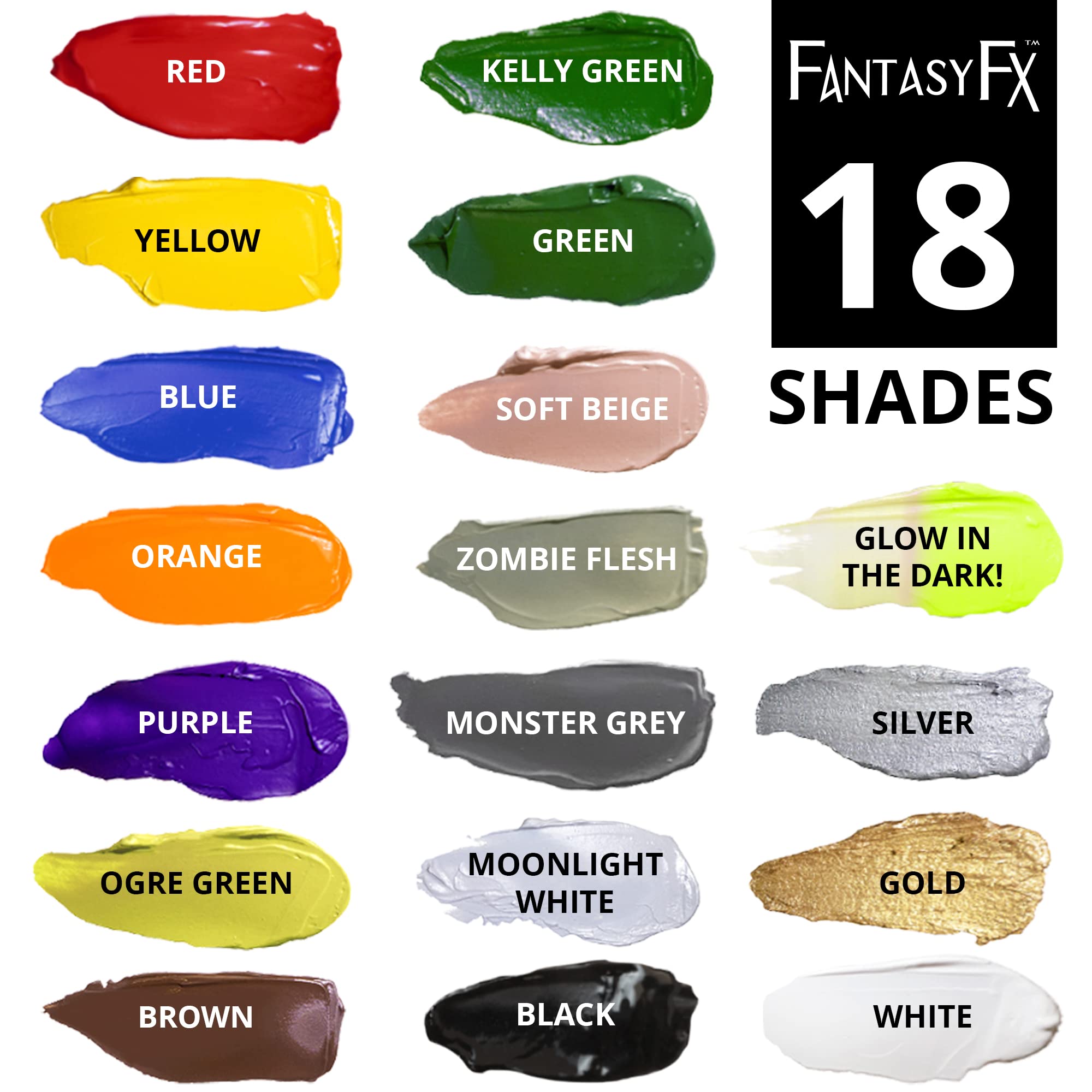 Foto 6 pulgar | Pintura Facial Y Corporal Mehron Makeup Fantasy Fx Yellow 30 Ml - Venta Internacional.