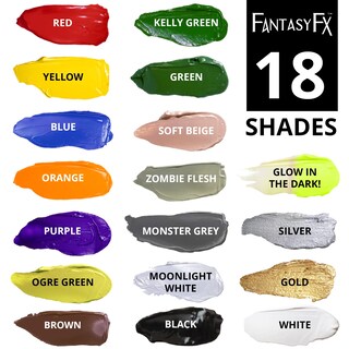 Foto 5 | Pintura Facial Y Corporal Mehron Makeup Fantasy Fx Yellow 30 Ml - Venta Internacional.