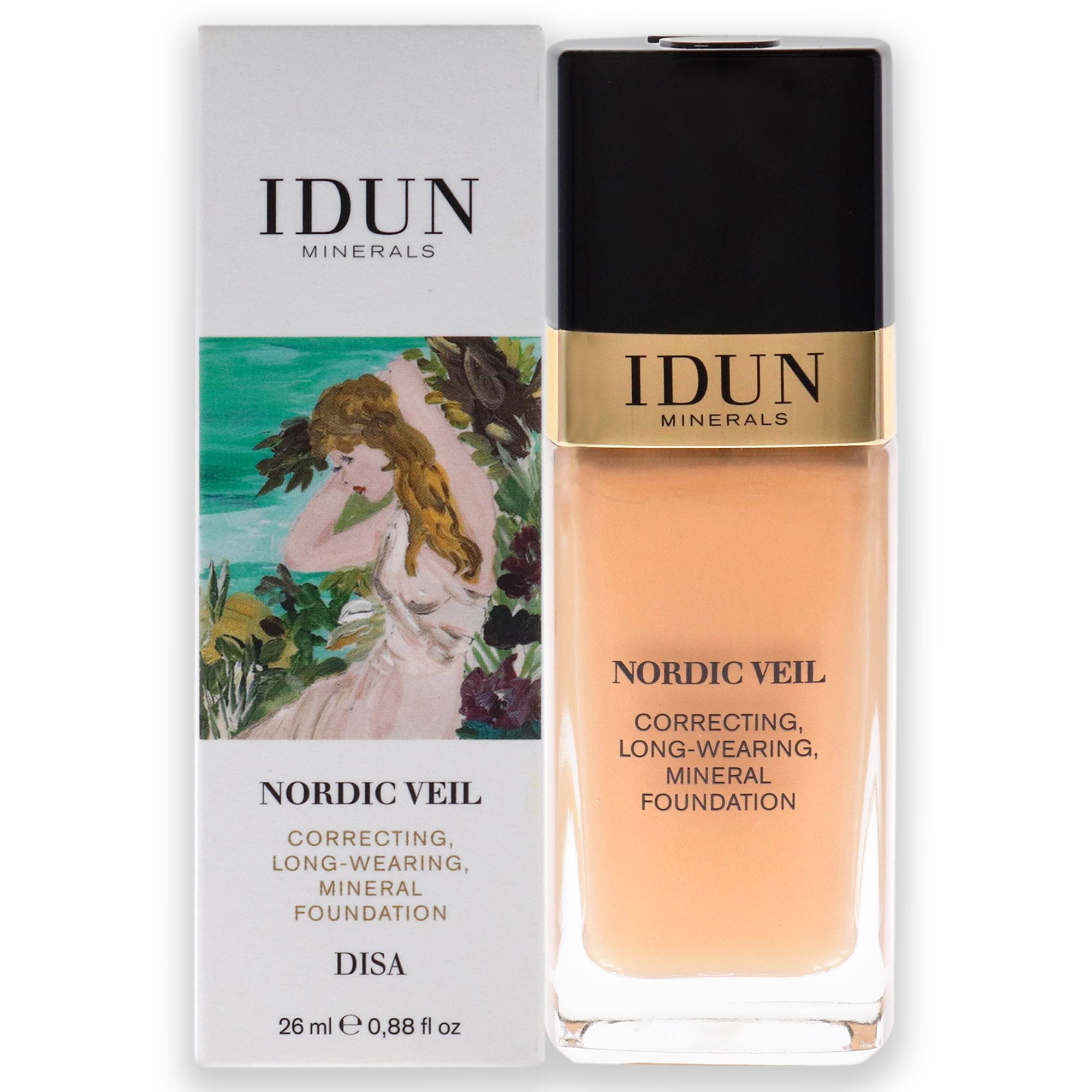 Foto 2 pulgar | Base De Maquillaje Líquida Idun Minerals Nordic Veil 307 26 Ml - Venta Internacional.