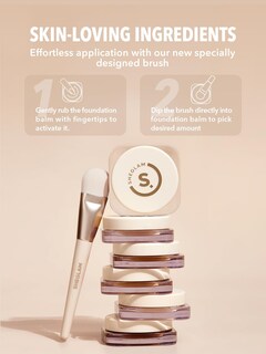 Foto 6 | Base De Maquillaje Sheglam Crema Hidratante De Cobertura Total Castaña - Venta Internacional.