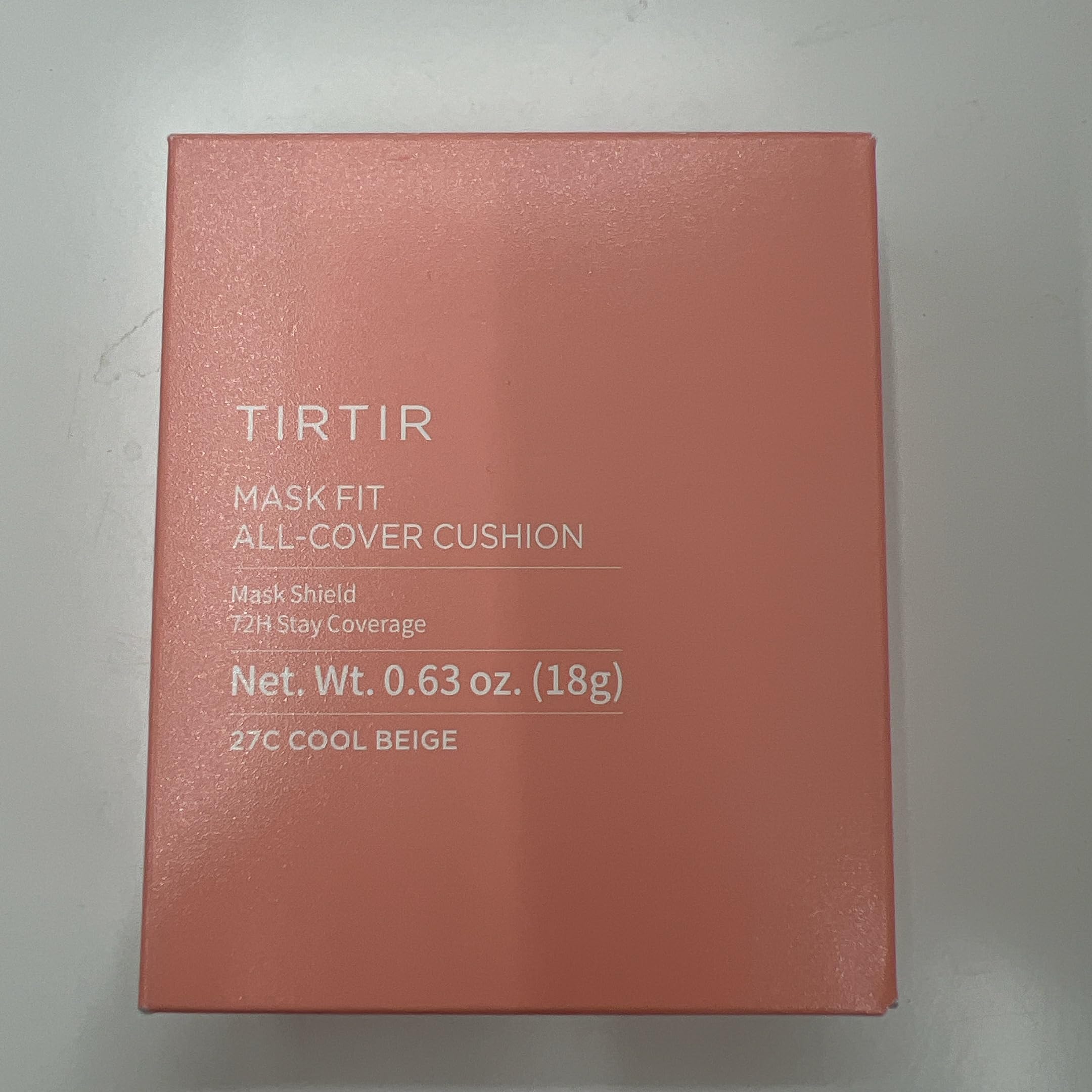 Foto 8 pulgar | Mascarilla Tirtir De Cushion Foundation, Para Todo Tipo De Funda, Rosa #27c, Beige Frío - Venta Internacional.