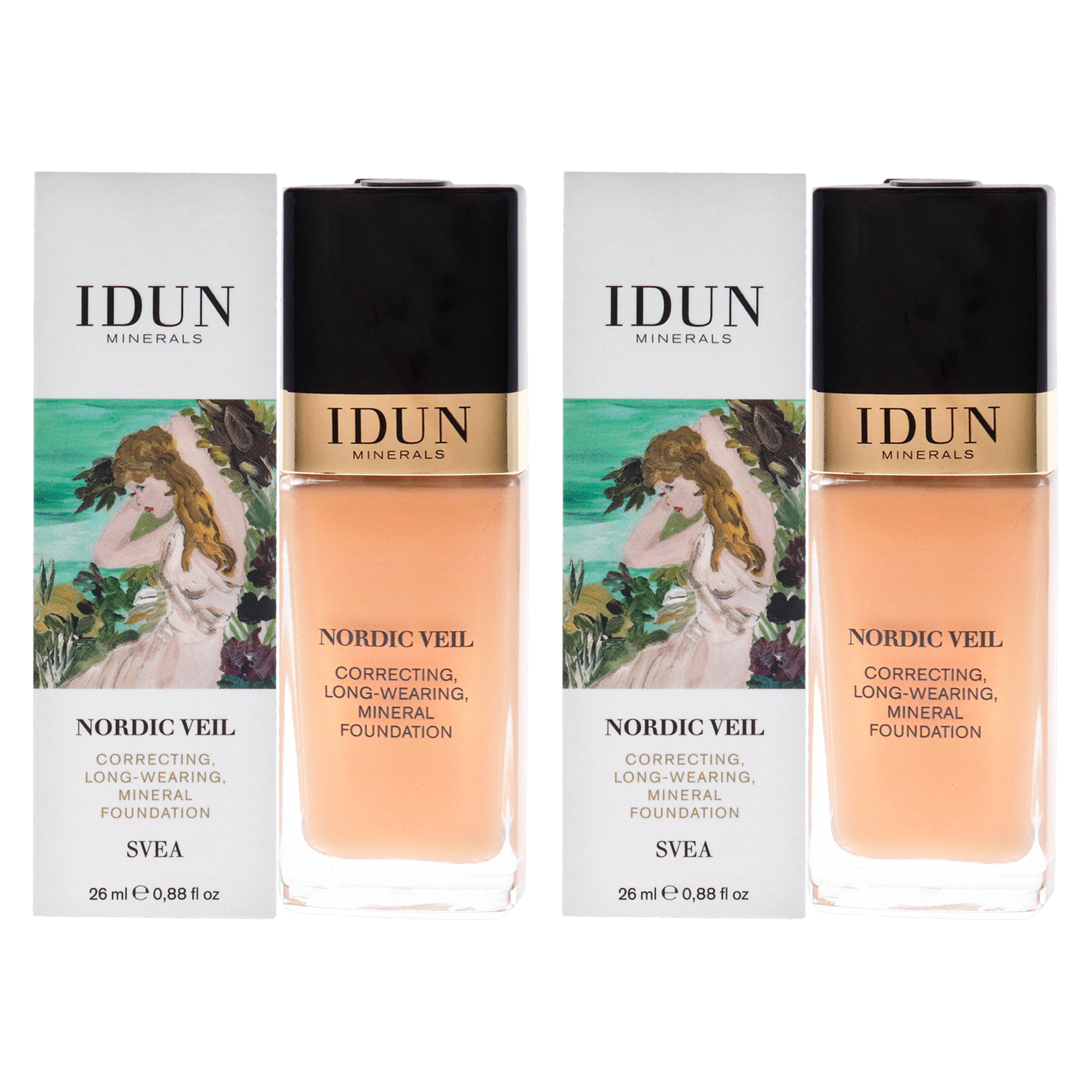 Base De Maquillaje Líquida Idun Minerals Nordic Veil 309 Svea 26 Ml - Venta Internacional.