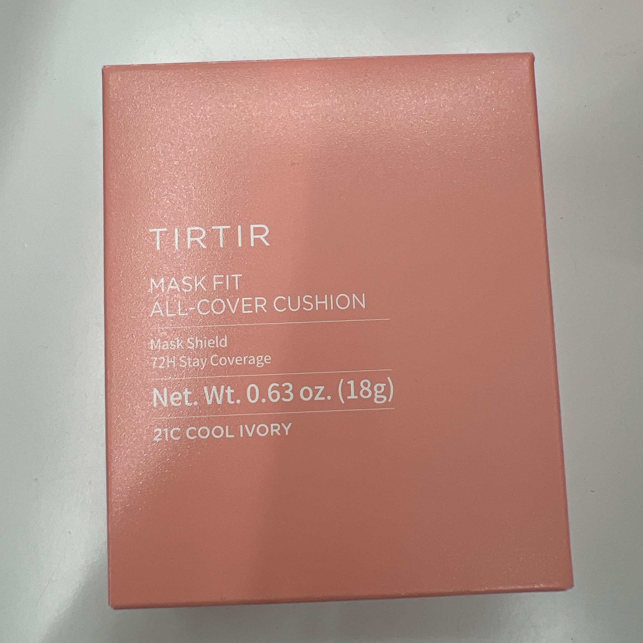 Foto 8 pulgar | Mascarilla Tirtir De Cushion Foundation, Para Todo Tipo De Funda, Rosa #21c, Color Marfil - Venta Internacional.