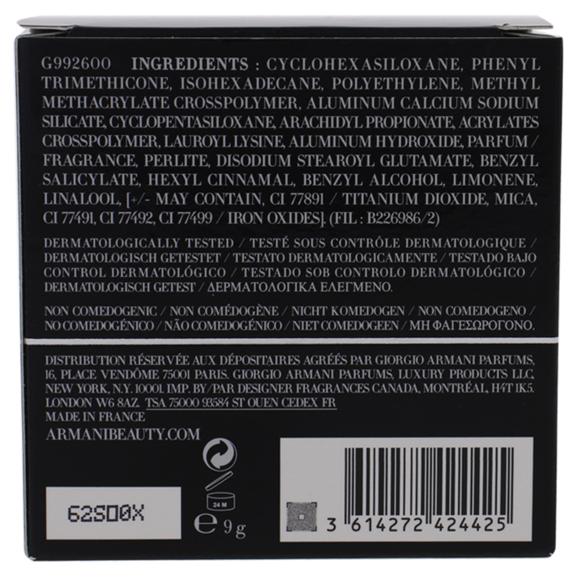 Foto 6 | Base Líquida Giorgio Armani Power Fabric De Alta Cobertura - Venta Internacional.