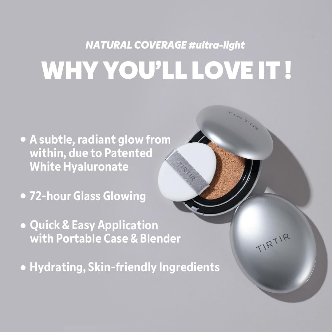 Foto 6 pulgar | Cushion Foundation Tirtir Mask Fit Aura Silver #24n Latte, 18 Ml - Venta Internacional.