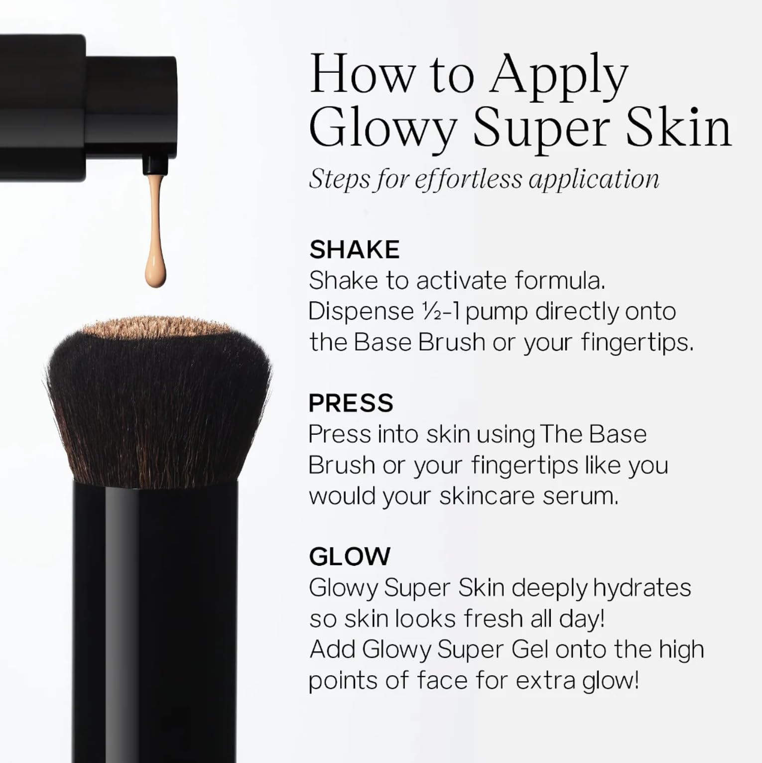 Foto 8 pulgar | Base Líquida Saie Glowy Super Skin Tint, 30 Ml, Tono 21 - Venta Internacional.