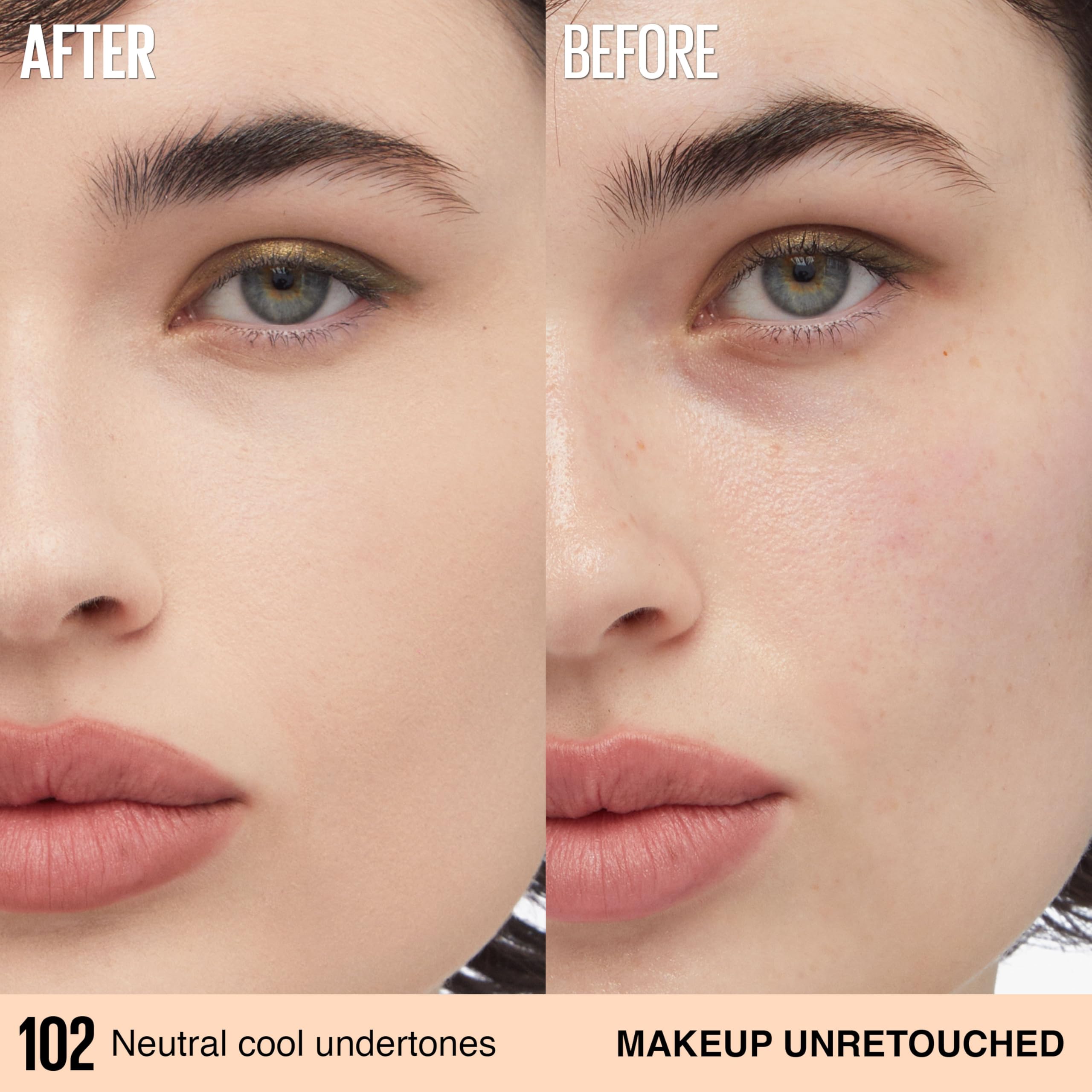 Foto 5 pulgar | Base Maybelline Super Stay Lumi-matte 102 — 30 Horas De Duración - Venta Internacional.
