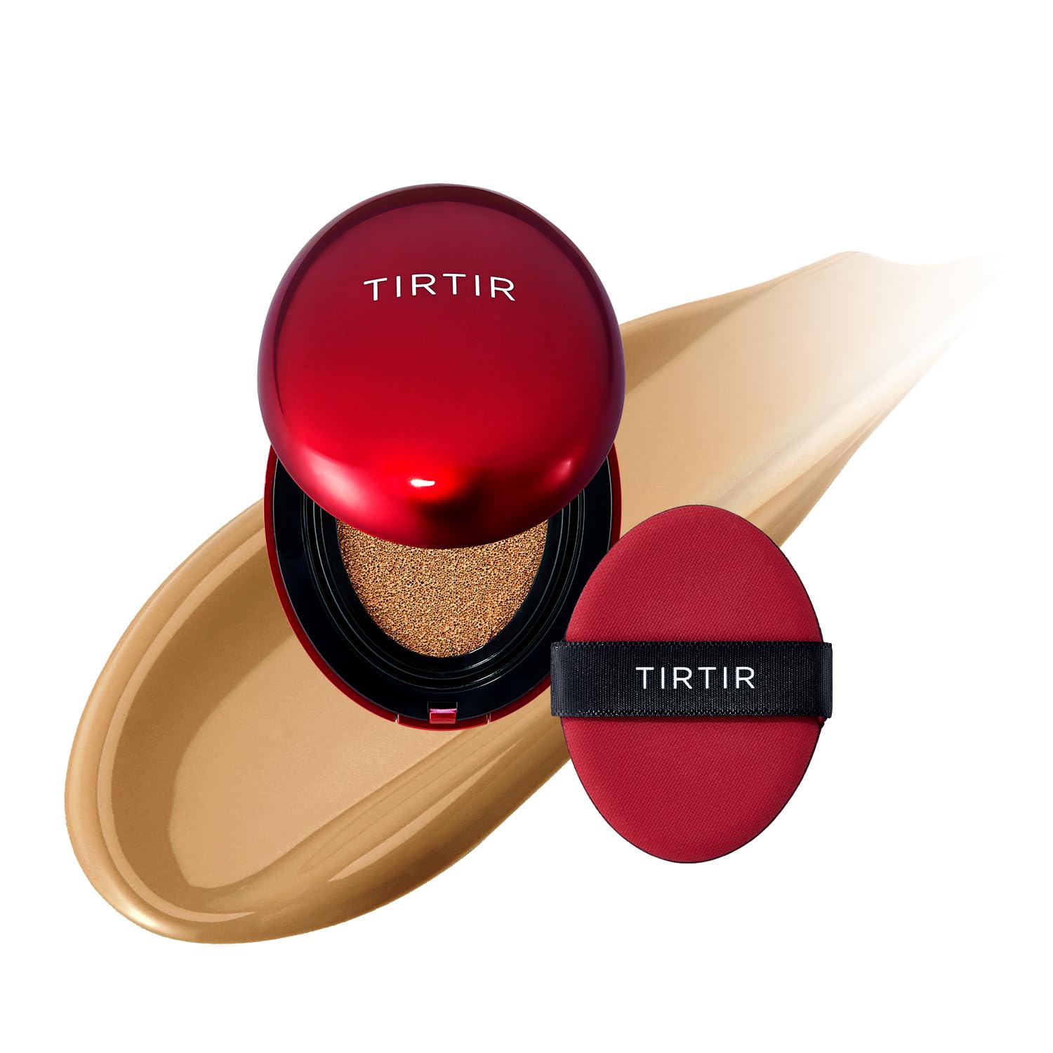 Mascarilla Tirtir De Cushion Foundation, Tamaño Pequeño, 4,5 Ml, Color Rojo, #33w - Venta Internacional.