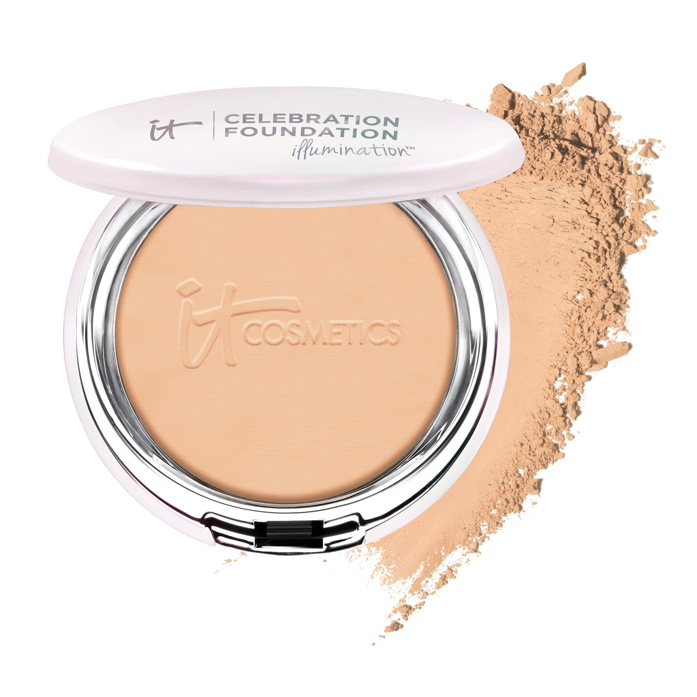 Foto 2 pulgar | Base De Maquillaje En Polvo It Cosmetics Celebration Medium Tan, 8 Ml - Venta Internacional.