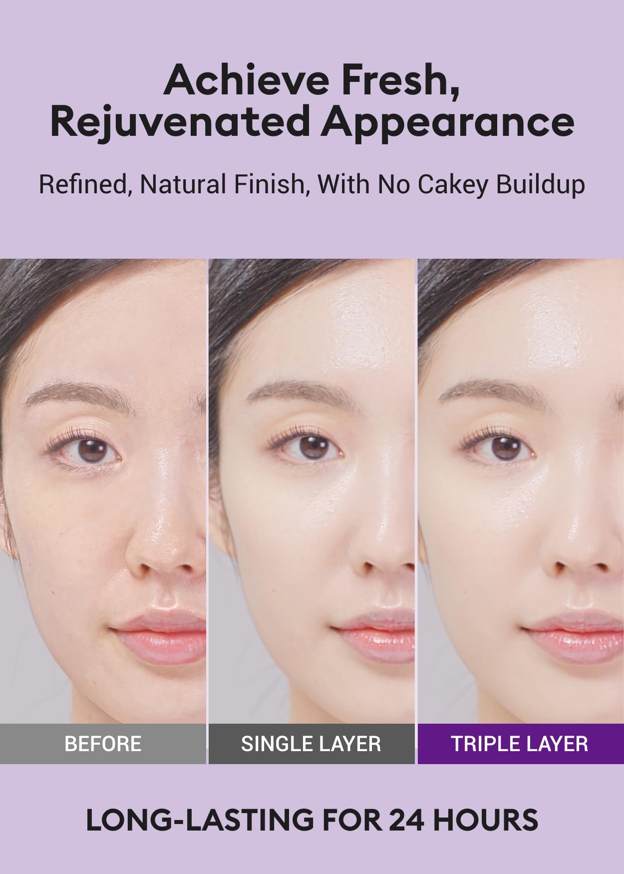 Foto 4 pulgar | Cushion Foundation Missha Serum Cushion Glow Layering Fit - Venta Internacional.