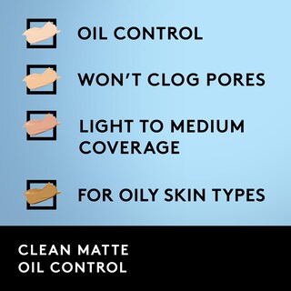 Foto 4 | Base De Maquillaje Covergirl Clean Oil Control Creamy Beige 550 30 Ml - Venta Internacional.