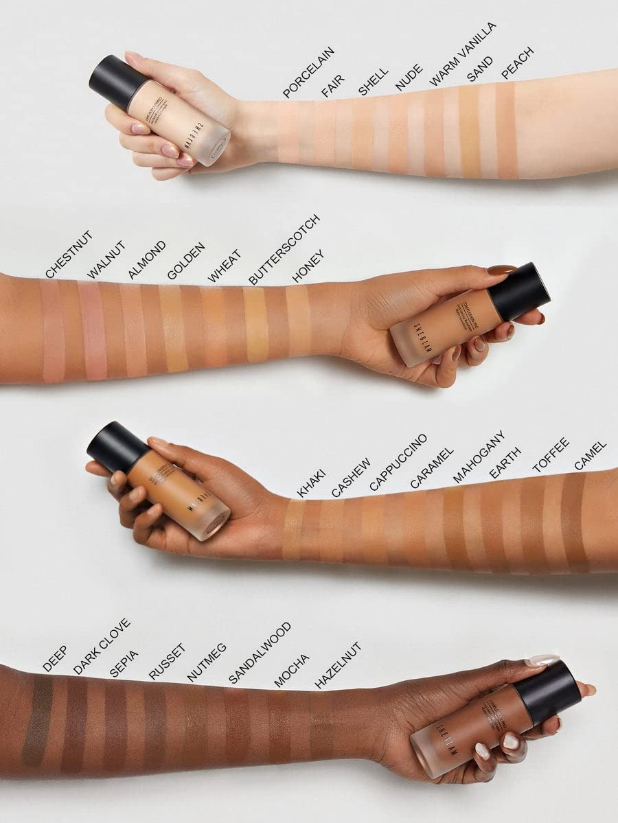 Foto 7 pulgar | Feria Hidratante Foundation Sheglam Skinfinite Flawless Dewy - Venta Internacional.