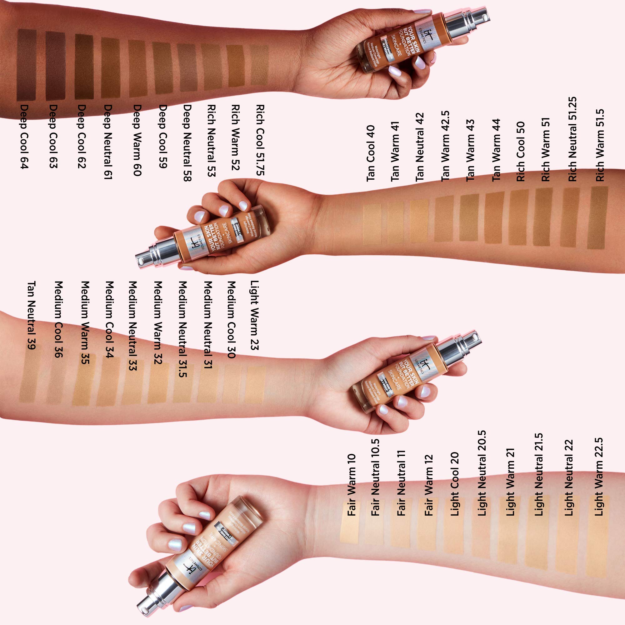 Foto 5 pulgar | Foundation It Cosmetics Your Skin But Better Medium 33 30 Ml - Venta Internacional.