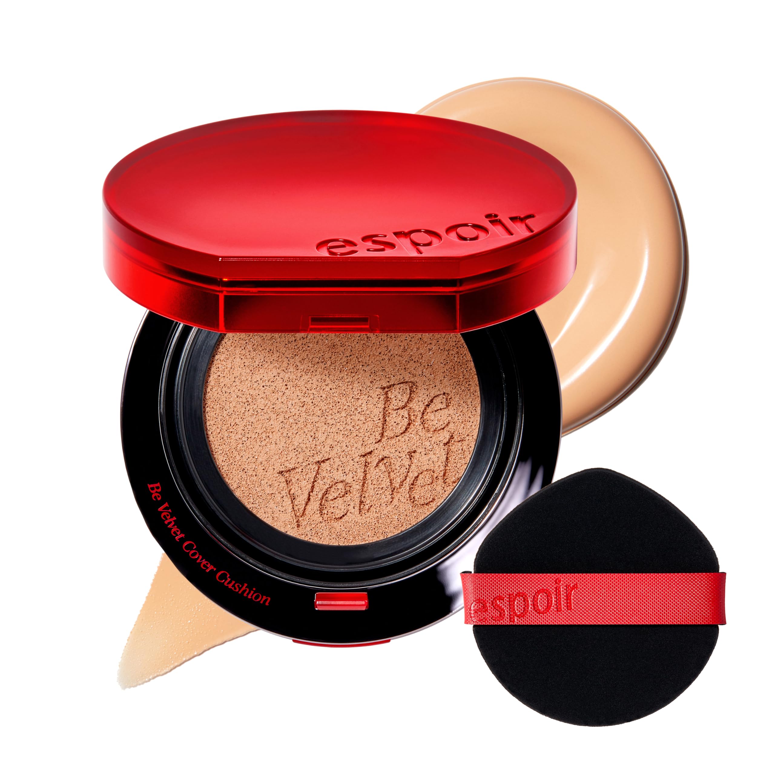 Base De Maquillaje Espoir Be Velvet De Larga Duración, Color #25, Bronceado - Venta Internacional.
