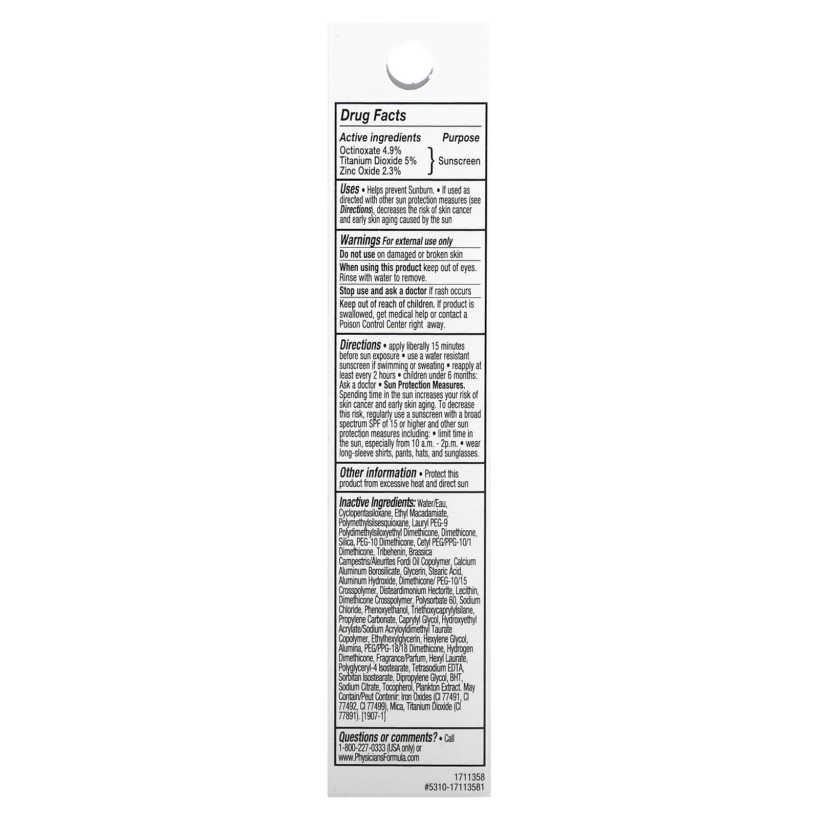 Foto 4 pulgar | Corrector Physicians Formula Natural Defense Spf 30 Fair, 7 Ml - Venta Internacional.
