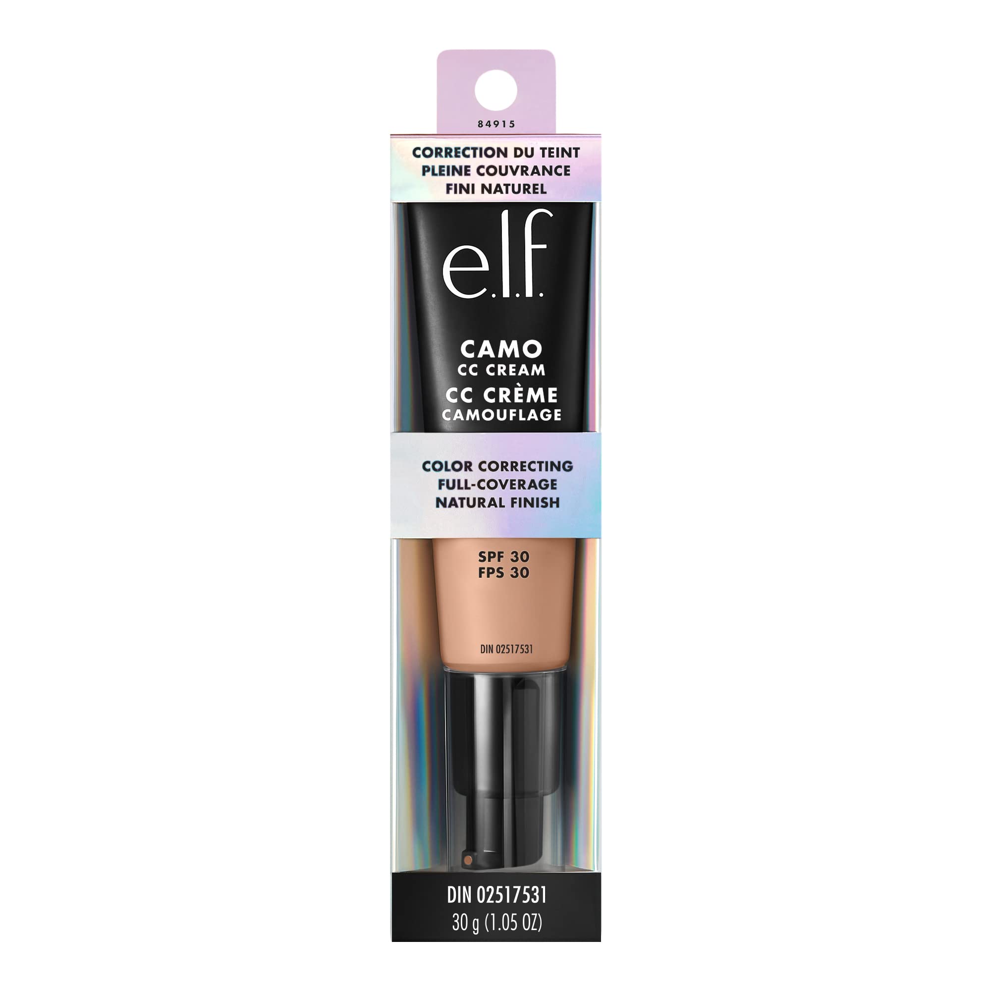 Foto 7 pulgar | Base Correctora De Color Cc Cream E.l.f. Camo, Spf 30, 30 G - Venta Internacional.