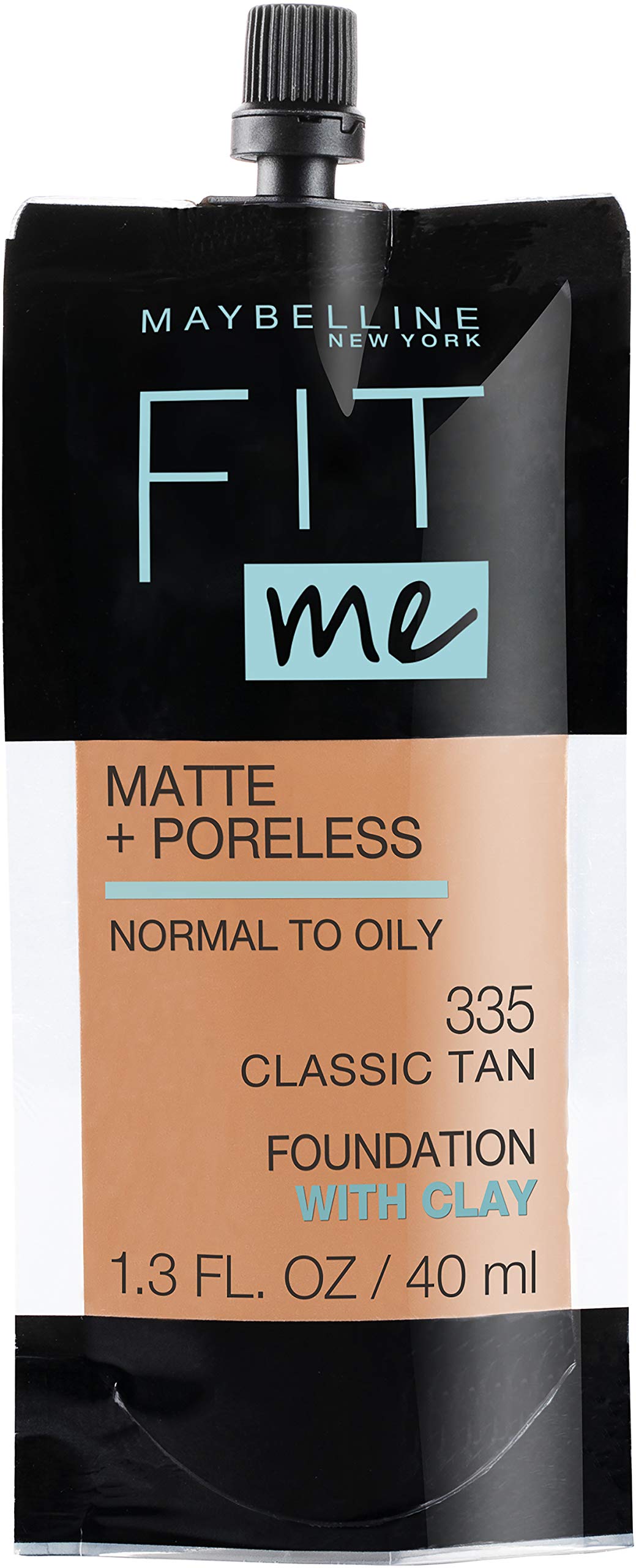 Base Líquida Maybelline Fit Me Matte 335 Classic Tan - Venta Internacional.