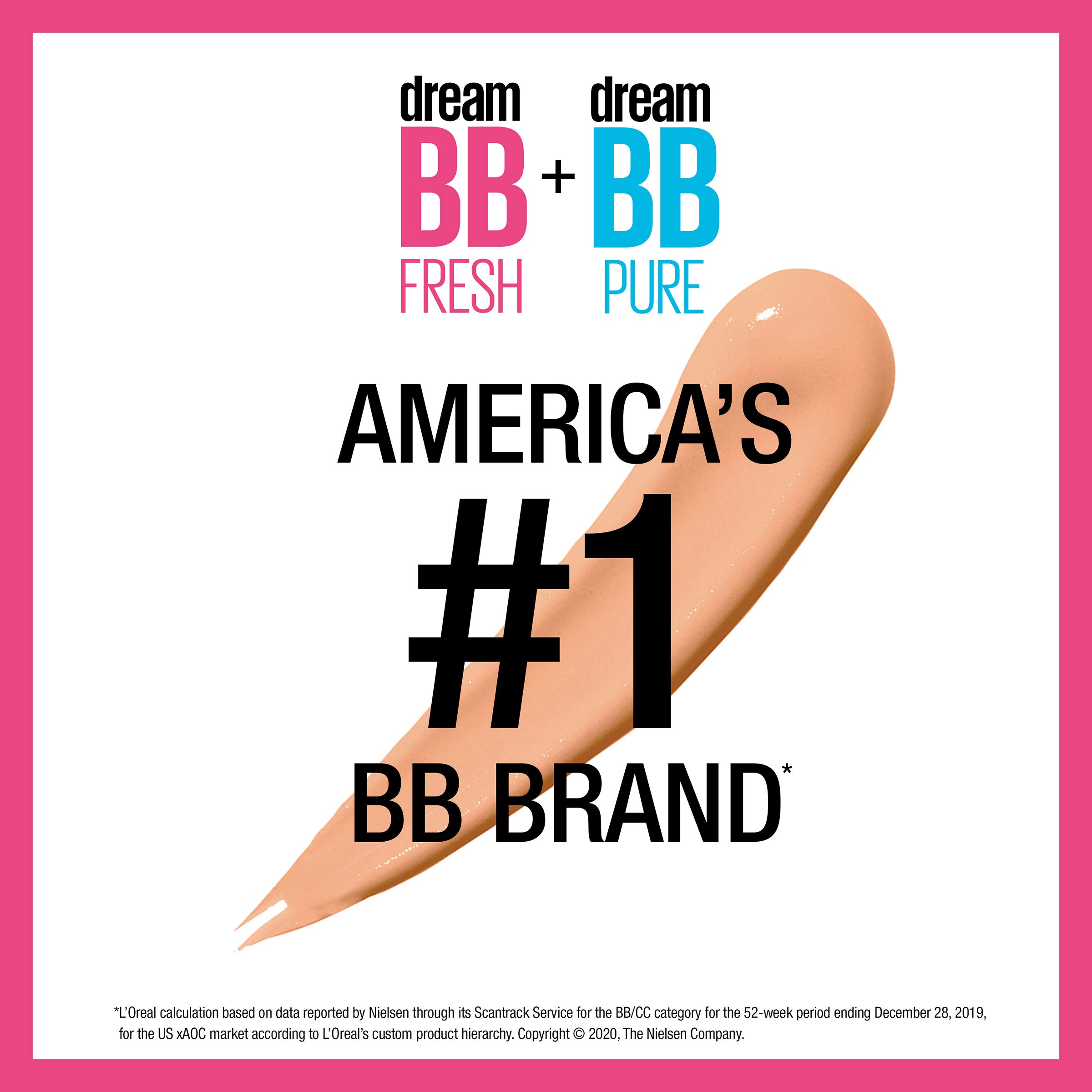 Foto 4 pulgar | Crema Bb Maybelline Dream Fresh Skin Hidratante Profunda 30 Ml - Venta Internacional.