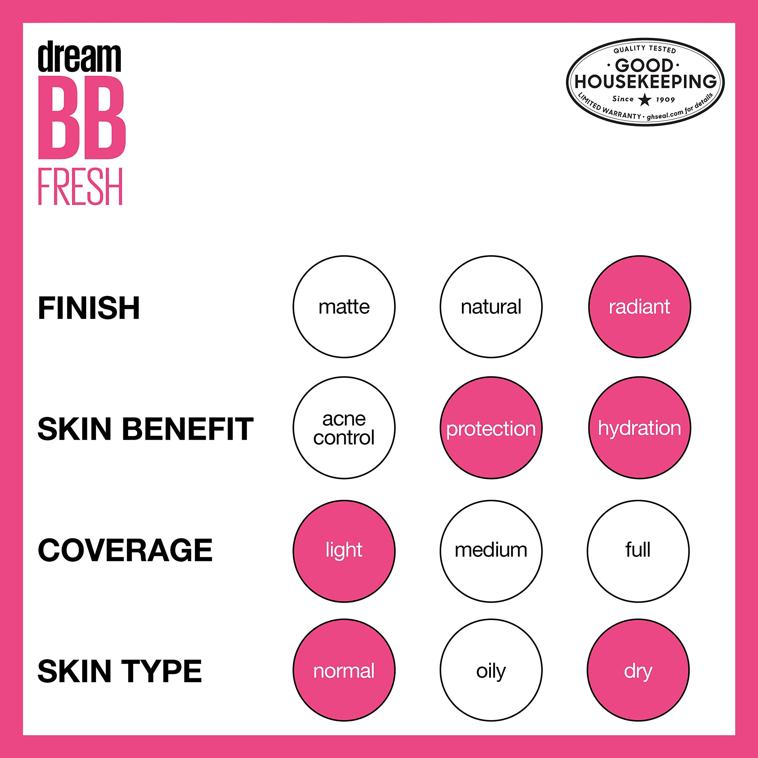 Foto 7 pulgar | Crema Bb Maybelline Dream Fresh Skin Hidratante Profunda 30 Ml - Venta Internacional.