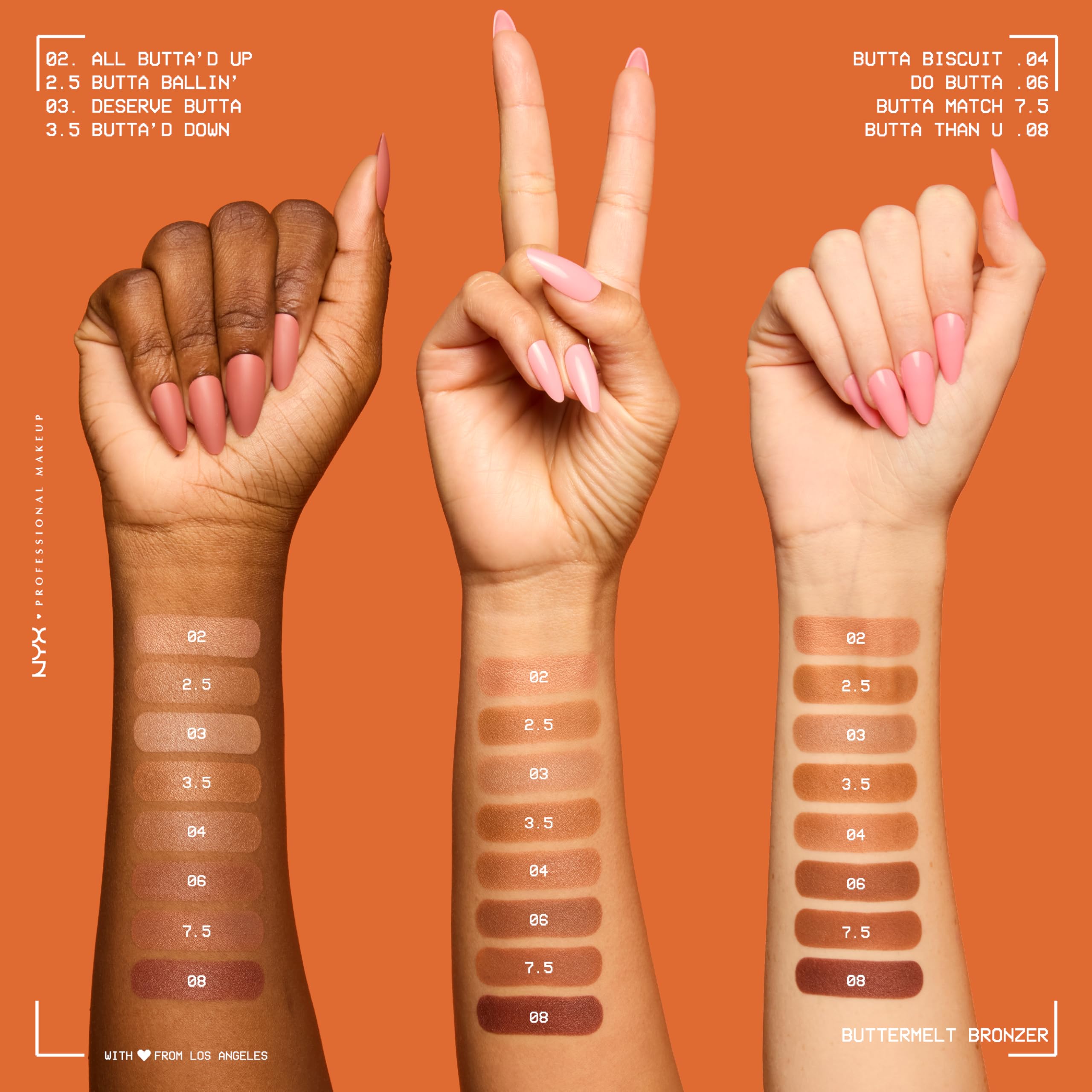 Foto 5 pulgar | Maquillaje Profesional Bronzer Nyx Matte Buttermelt Butta D Down - Venta Internacional.