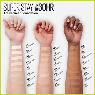 Foto 3 | Base de Maquillaje Maybelline Super Stay 110 Porcelan-Venta Internacional