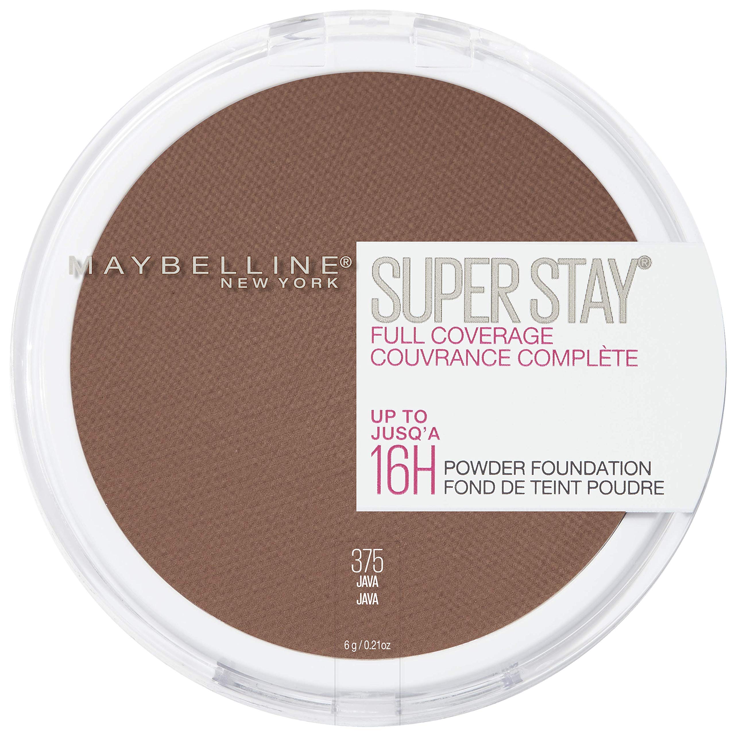 Powder Foundation Maybelline Super Stay  Cobertura Total  Java - Venta Internacional.