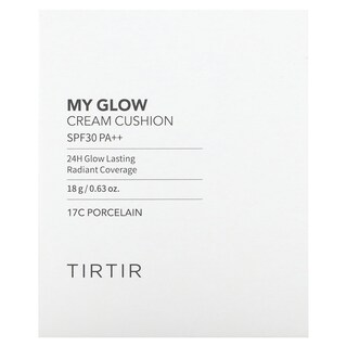 Foto 2 | Cushion Tirtir My Glow Cream Spf 30 Pa++ 17c Porcelana 18 G - Venta Internacional.