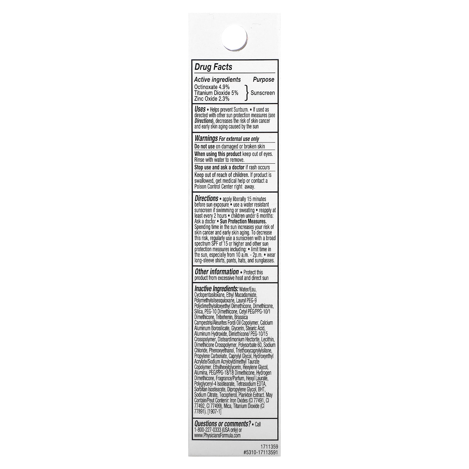 Foto 3 | Corrector Physicians Formula Natural Defense Spf 30 Light  7 Ml - Venta Internacional.