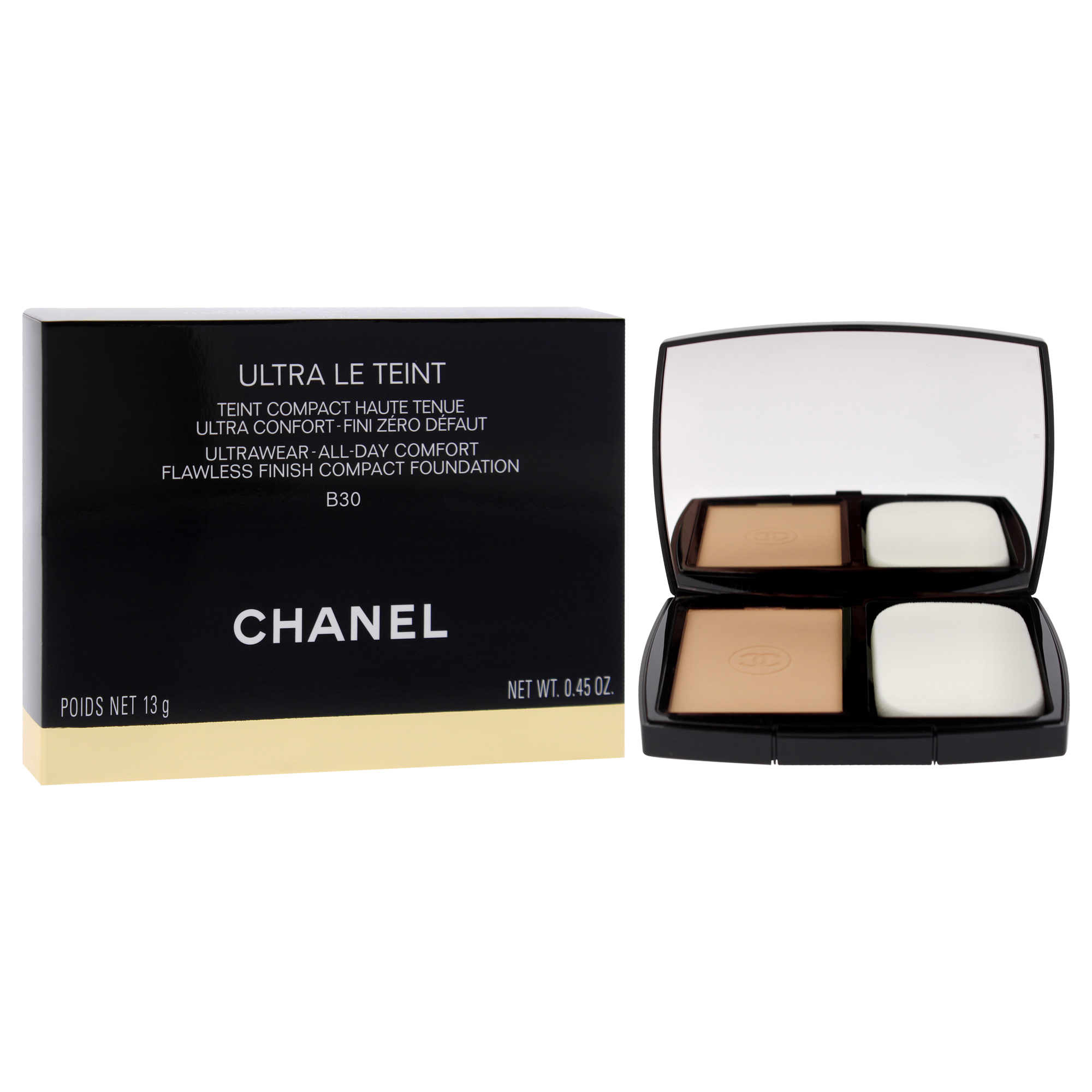 Foto 4 pulgar | Base De Maquillaje Compacta Chanel Ultra Le Teint B30 13ml - Venta Internacional.