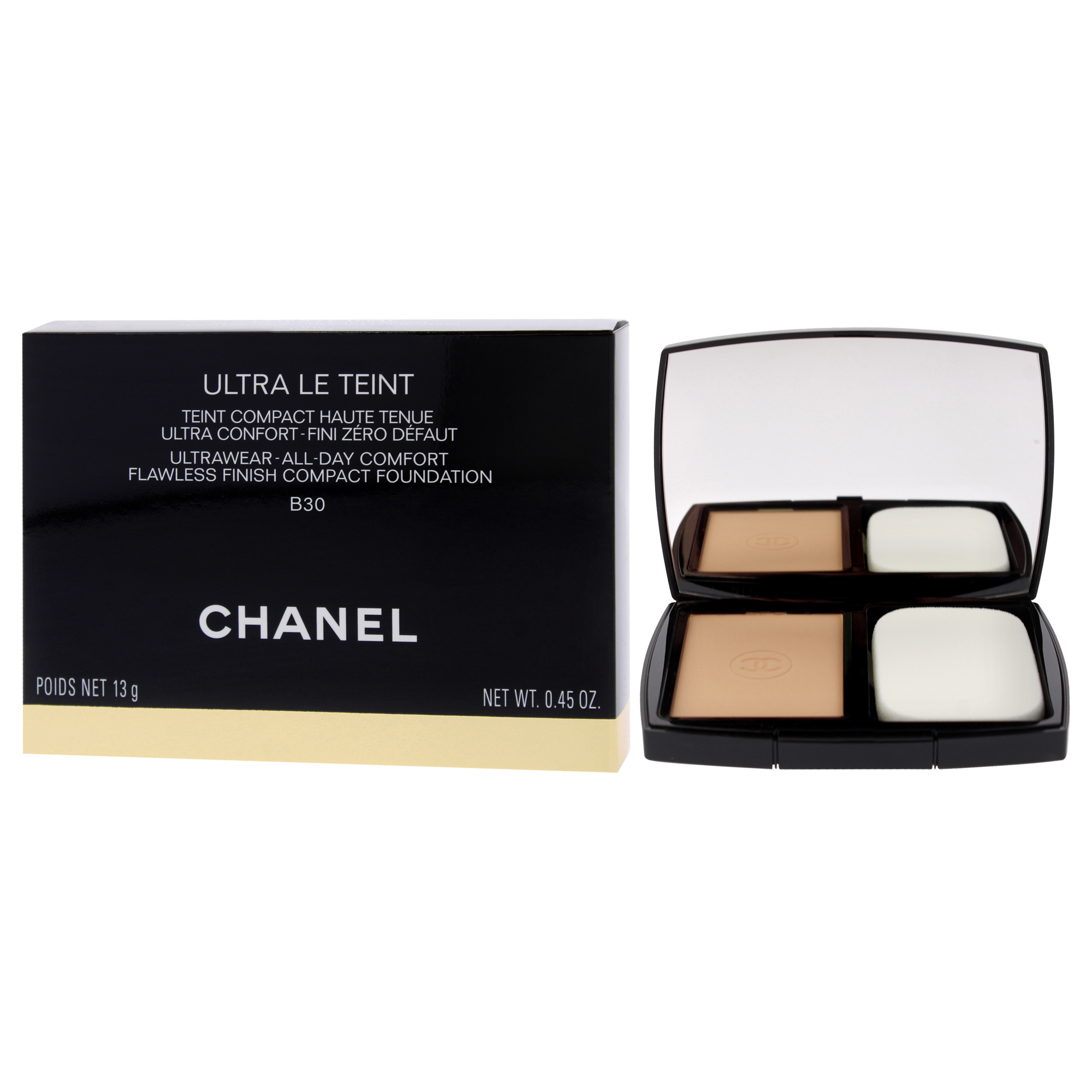 Foto 5 pulgar | Base De Maquillaje Compacta Chanel Ultra Le Teint B30 13ml - Venta Internacional.