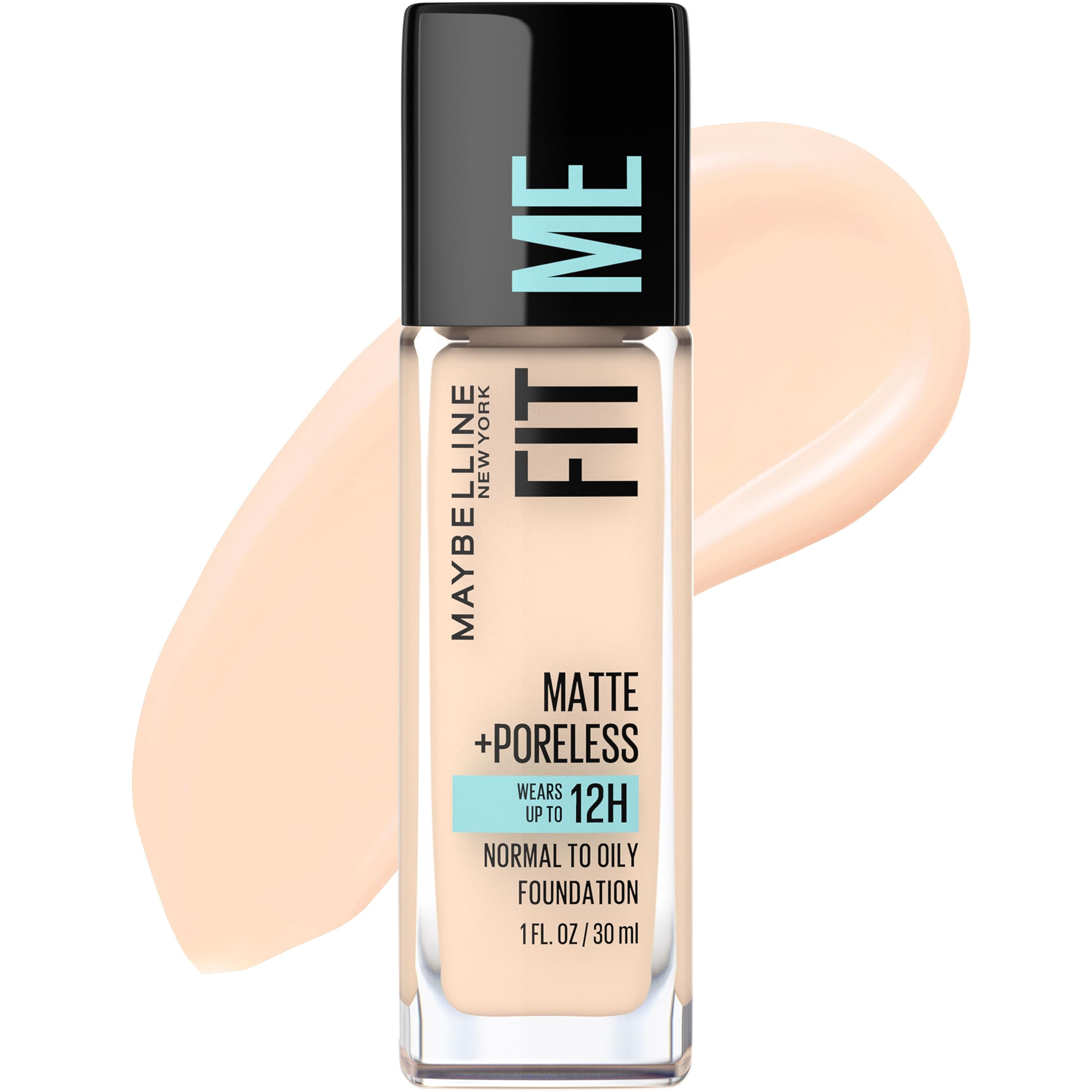 Base De Maquillaje Maybelline Fit Me Matte + Poreless Fair Ivory - Venta Internacional.