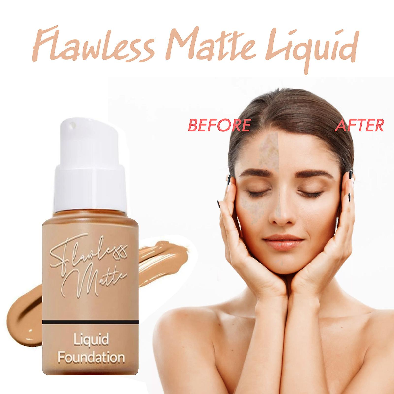 Foto 2 | Base Huoguo Matte Liquid Lasting Oil Control  30 Ml - Venta Internacional.