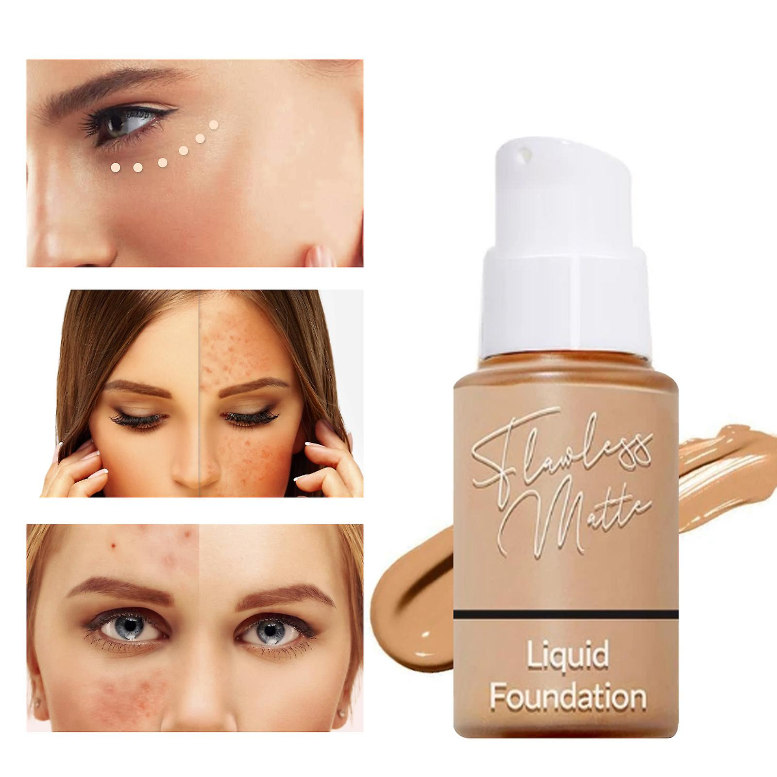 Foto 4 | Base Huoguo Matte Liquid Lasting Oil Control  30 Ml - Venta Internacional.