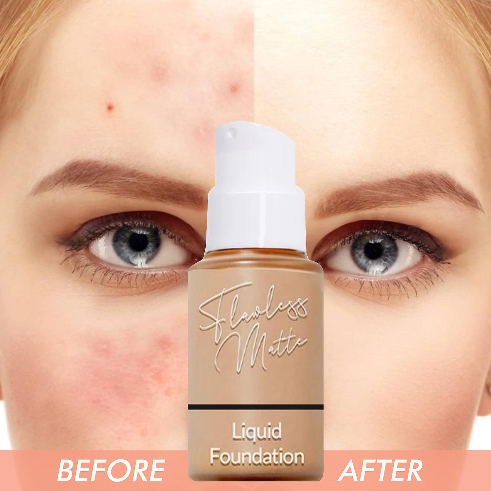 Foto 5 | Base Huoguo Matte Liquid Lasting Oil Control  30 Ml - Venta Internacional.