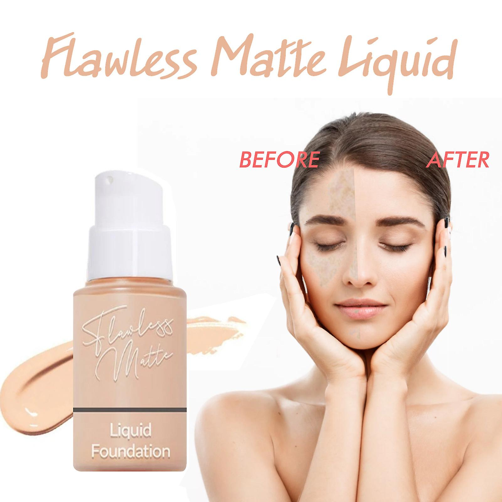 Foto 3 pulgar | Base Líquida Mate Huoguo Lasting Oil Control  30 Ml - Venta Internacional.