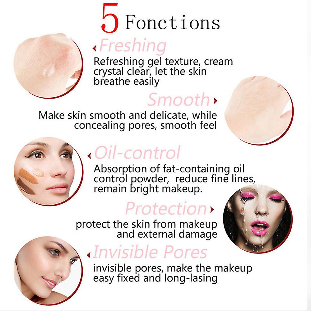Foto 5 pulgar | Gel Primer Huoguo Natural Blur  Suave Y Liso  6 Ml  Para Todo Tipo De Piel - Venta Internacional.