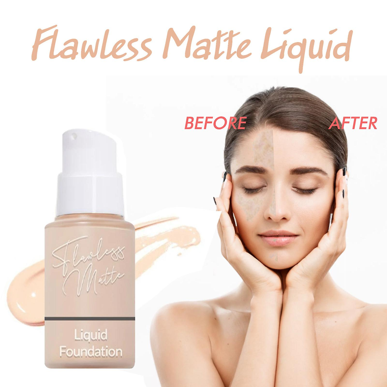 Foto 3 pulgar | Base Huoguo Matte Liquid Lasting Oil Control  30 Ml - Venta Internacional.
