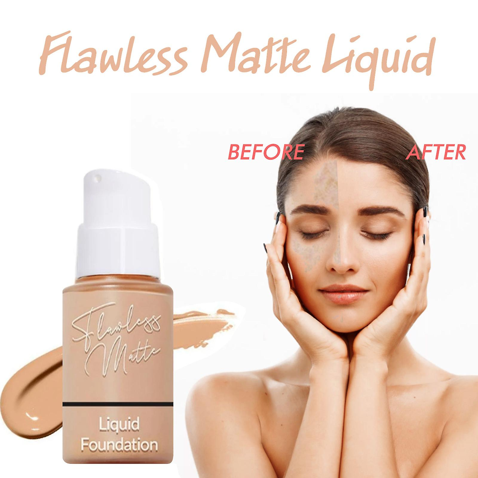 Foto 3 pulgar | Base Huoguo Matte Liquid Lasting Oil Control  30 Ml - Venta Internacional.