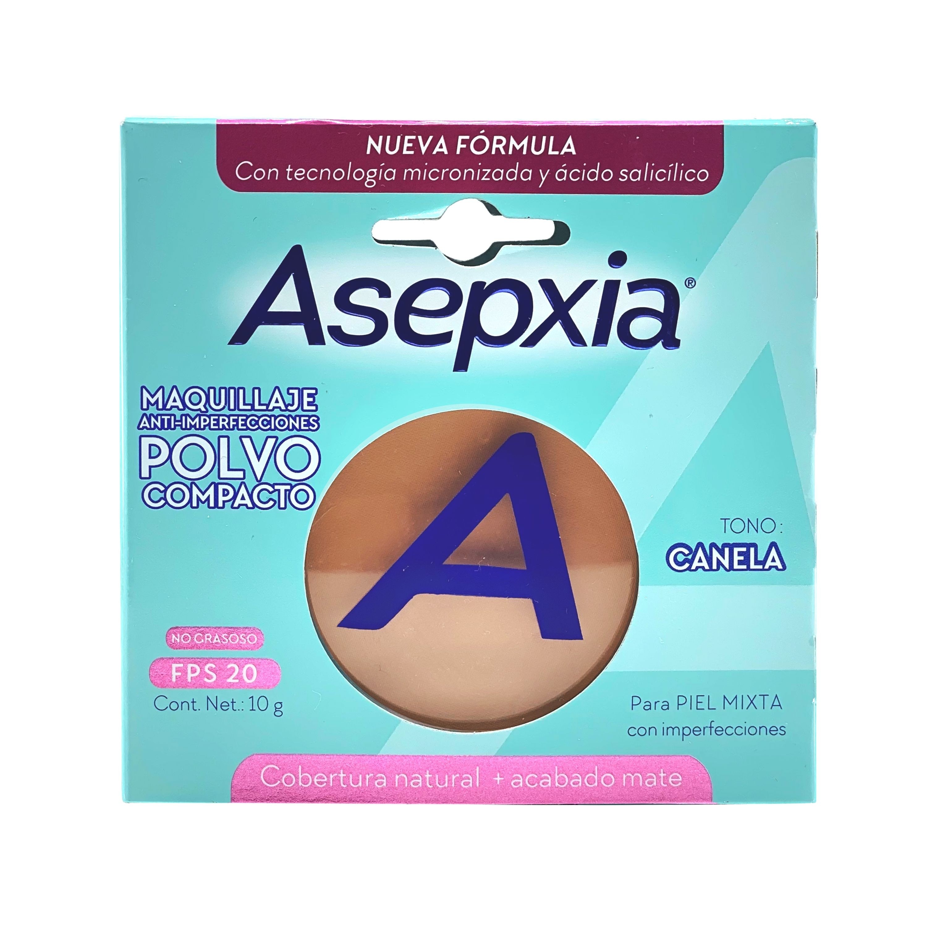 Bb Maquillaje Polvo Beige Mate Asepxia 10 gr