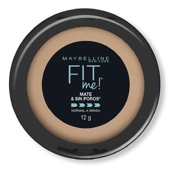 Polvo Compacto Maybelline Fit Me Mate & Sin Poros 12 G Pure Beige