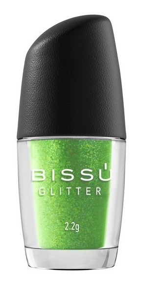 Foto 2 pulgar | Glitter para Rostro Bissú Verde