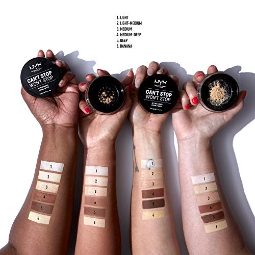 Foto 4 pulgar | Venta Internacional - Maquillaje Profesional Nyx Can't Stop Won't Stop Loose Setti