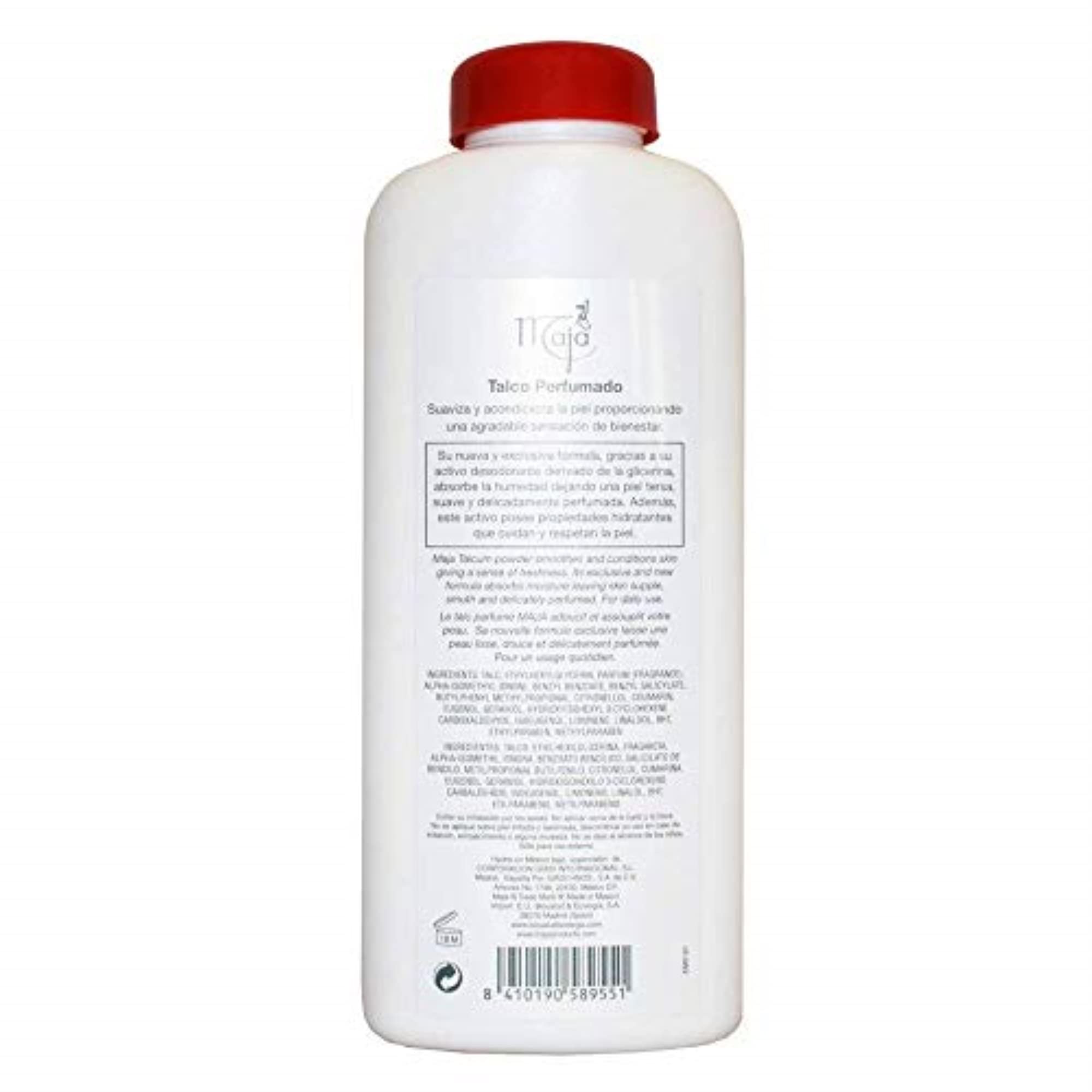 Foto 4 pulgar | Polvo De Talco Perfumado Maja Talco Perfumado 200 G, Paquete De 2 - Venta Internacional.
