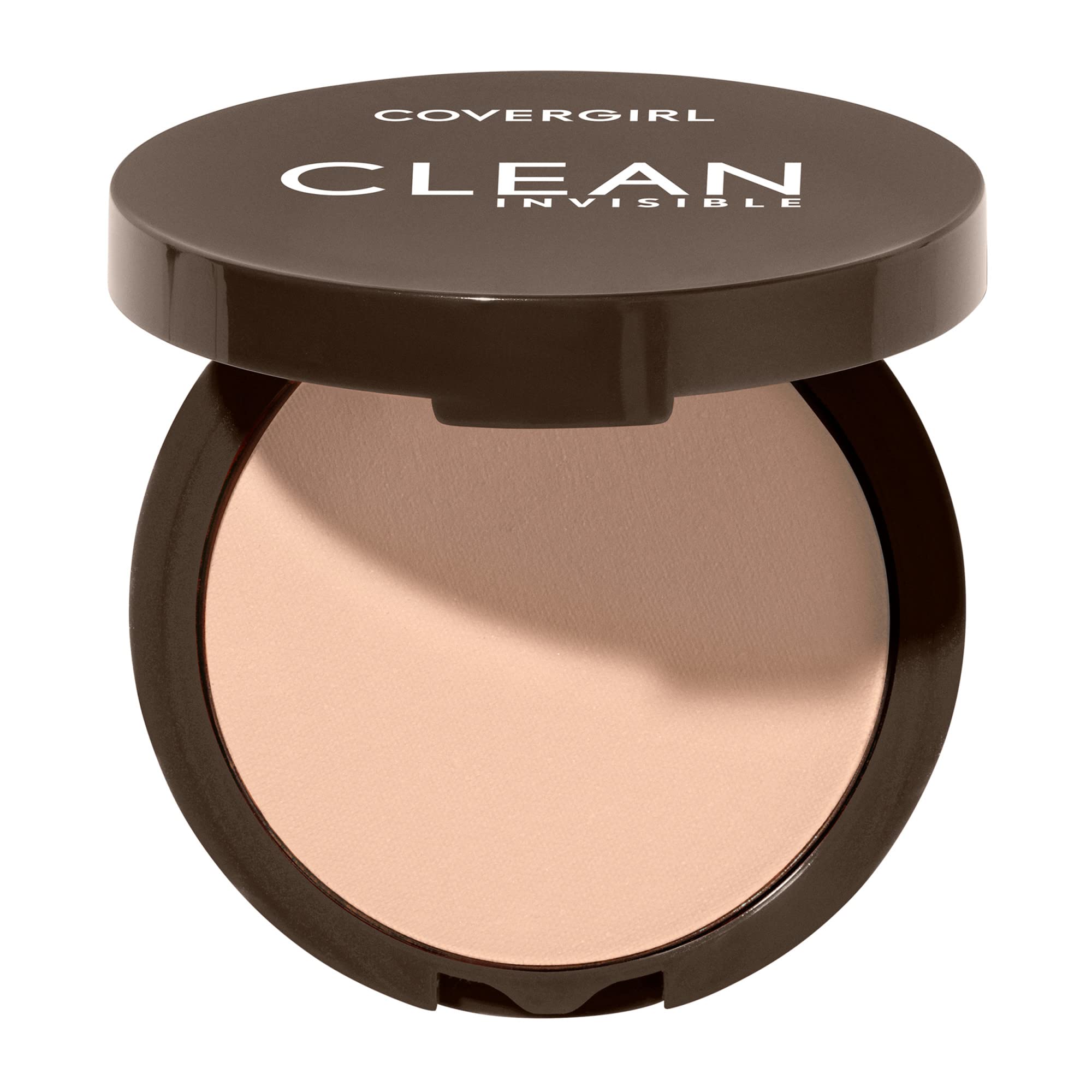 Foto 2 pulgar | Polvo Prensado Covergirl Clean Invisible Vegan Creamy 11g - Venta Internacional.