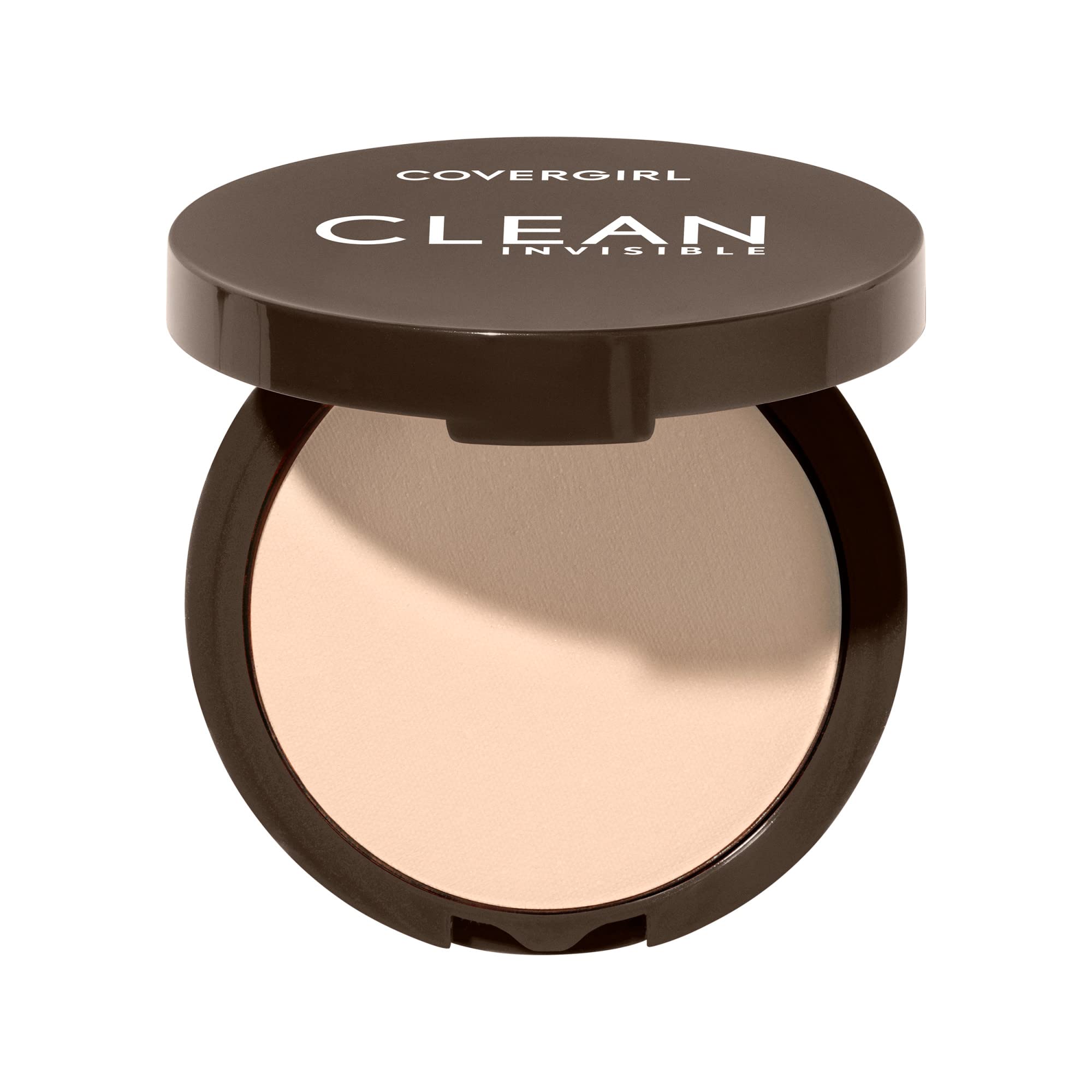 Foto 2 pulgar | Polvo Prensado Covergirl Clean Invisible Vegan Ivory 105 11g - Venta Internacional.