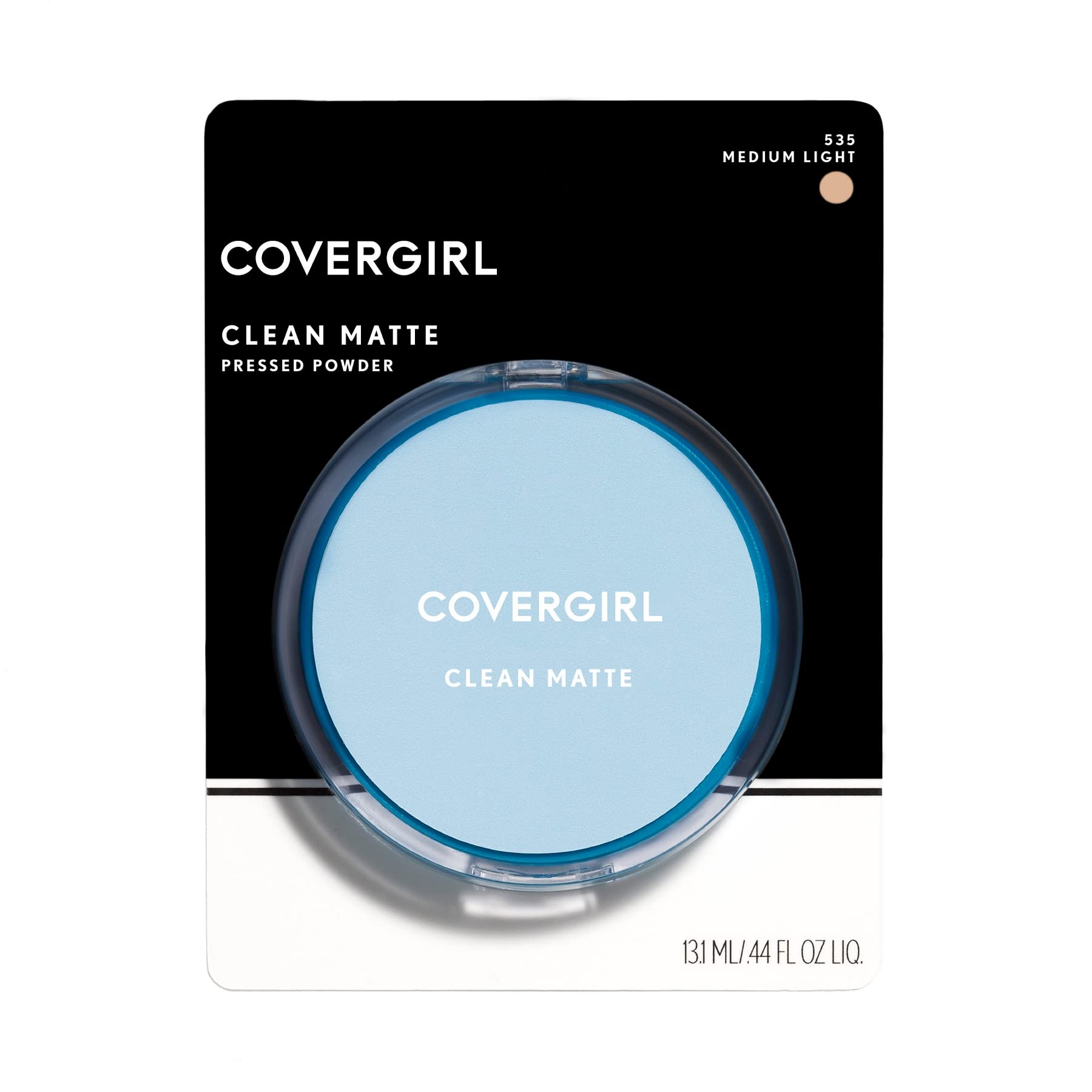 Polvo Prensado Covergirl Clean Matte Medium Light 535 10g - Venta Internacional.