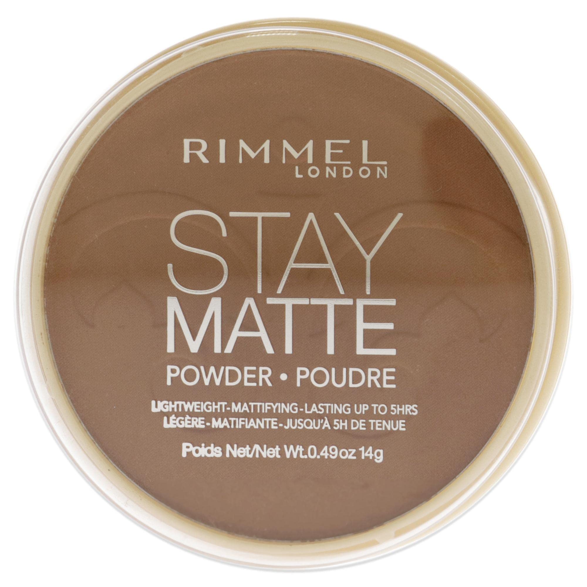 Foto 2 pulgar | Polvo Rimmel London Stay Matte 025 Toffee 14g - Venta Internacional