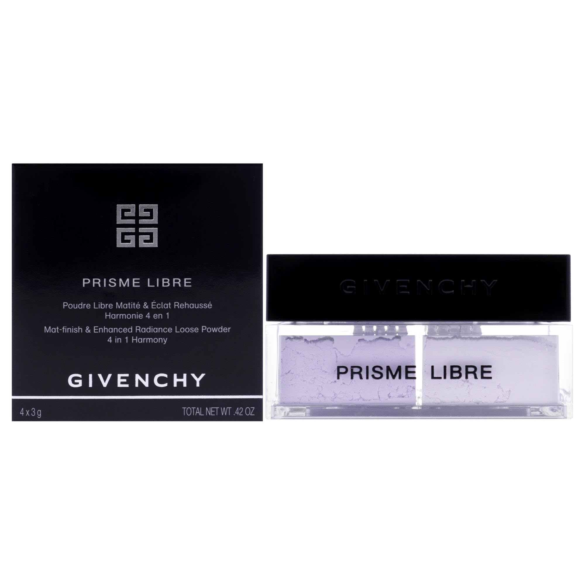 Polvo Suelto Givenchy Prisme Libre N01 Mousseline Pastel 12 G - Venta Internacional.