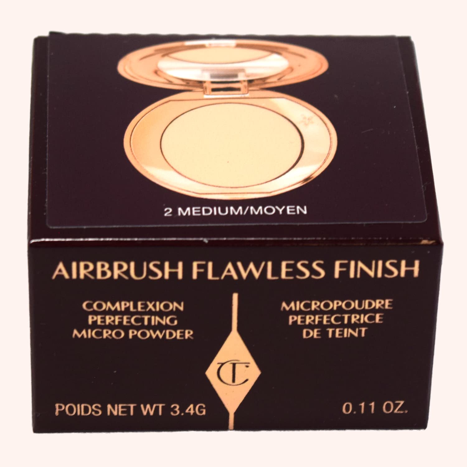 Foto 7 pulgar | Polvo Facial Charlotte Tilbury Airbrush Flawless 2 Medium - Venta Internacional.